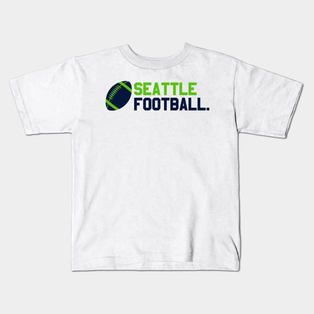 SEATTLE | FOOTBALL | NFL Kids T-Shirt by theDK9